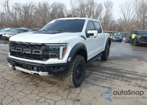 2024 Ford F-150 Raptor из США, поврежденный, VIN 1FTFW1RG1RFA58286